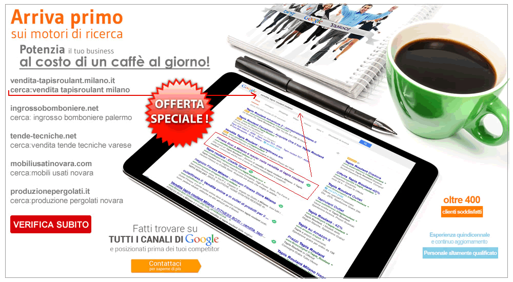seo-e-commerce-primi-sui motori-Isernia: Affidati a Gragraphic